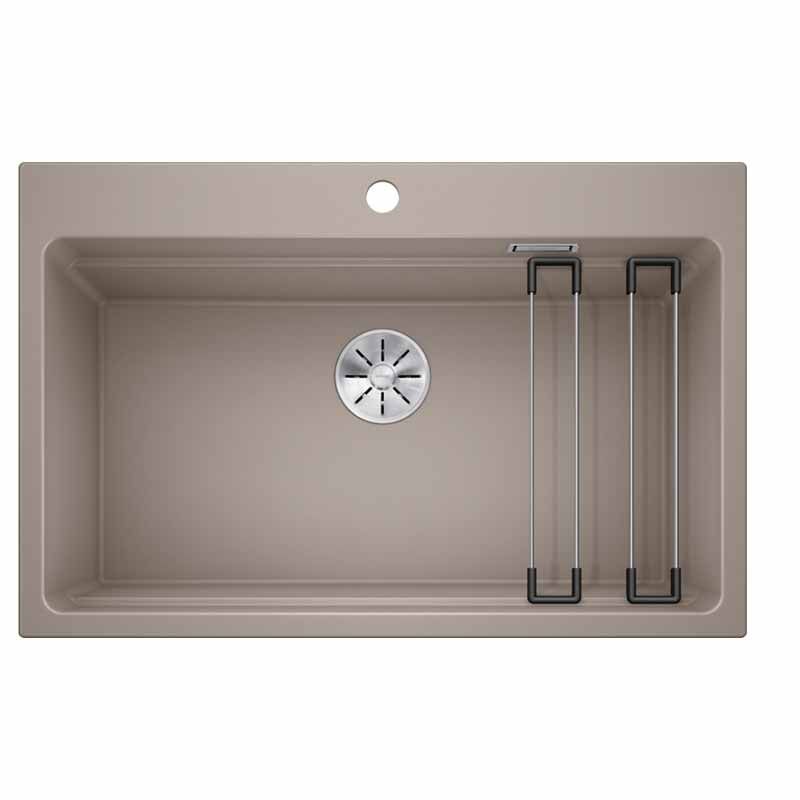 Chiuveta de bucatarie Etagon 525194, silgranit Trufe, 780 x 510 mm, Blanco